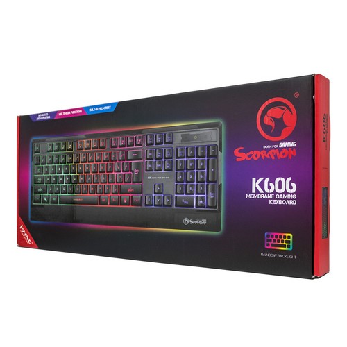 Клавиатура игровая проводная Marvo K606 оптом