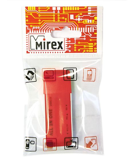 Картридер Mirex Eraser Red оптом