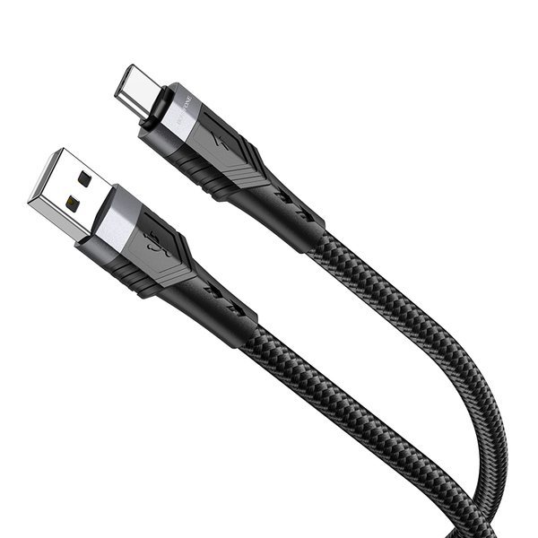 USB кабель Borofone BU35, USB - Type-C, черный