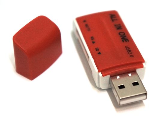 Картридер Mirex Eraser Red