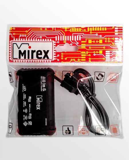 Картридер All-In-1 Mirex Brick Black 
 оптом