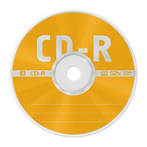 CD-R диск Data Standard, 52X, 700 МБ, Cake box 25 шт купить оптом