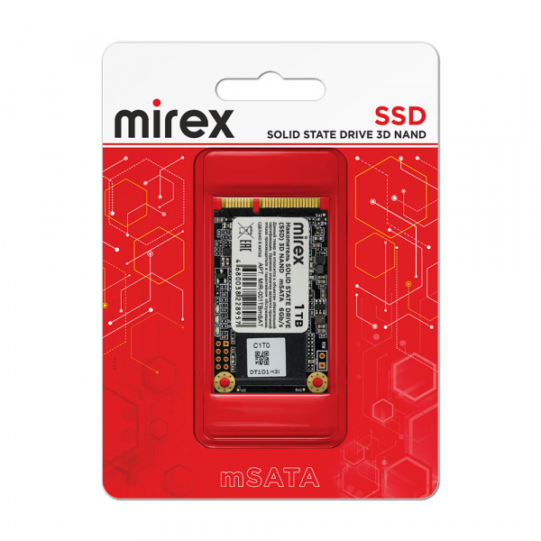 SSD диск mSATA Mirex, 1 ТБ оптом