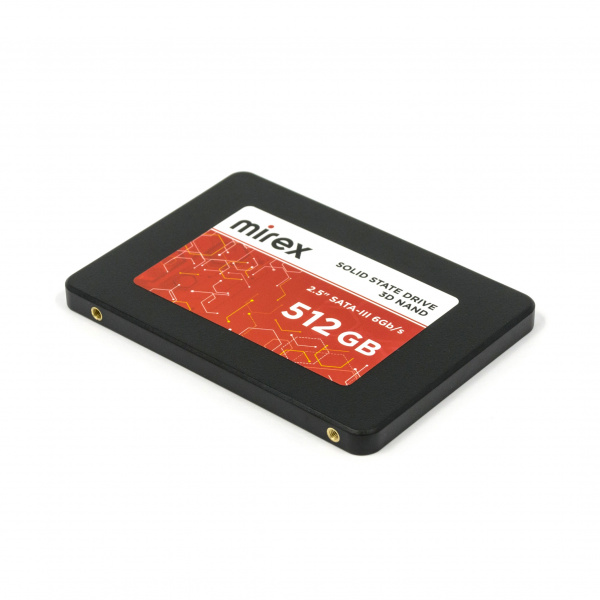 SSD диск 2.5" SATA-III Mirex, 512 ГБ оптом