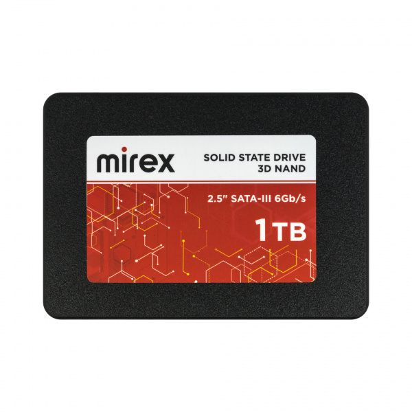 SSD диск 2.5" SATA-III Mirex, 1 ТБ