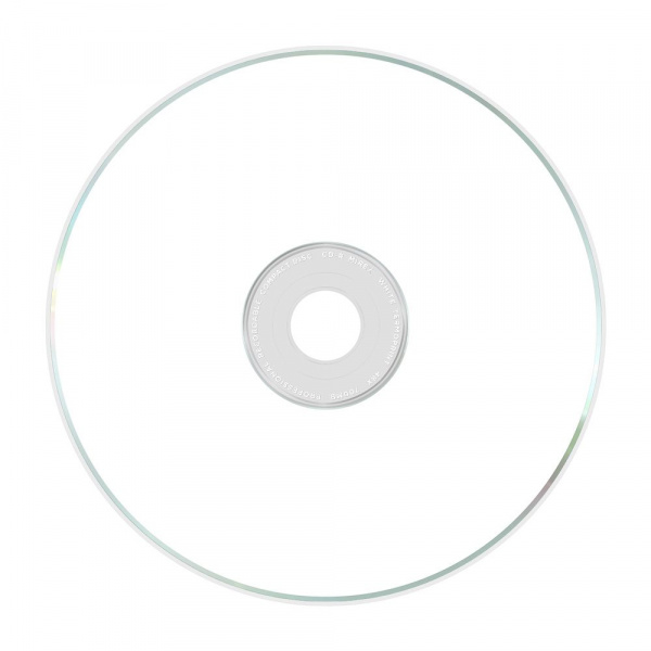 CD-R диск Mirex Brand White Thermoprint, 48X, 700 МБ, Bulk 100 шт купить оптом