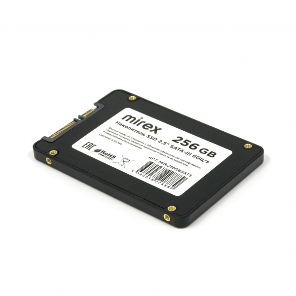 SSD диск 2.5" SATA-III Mirex, 256 ГБ оптом