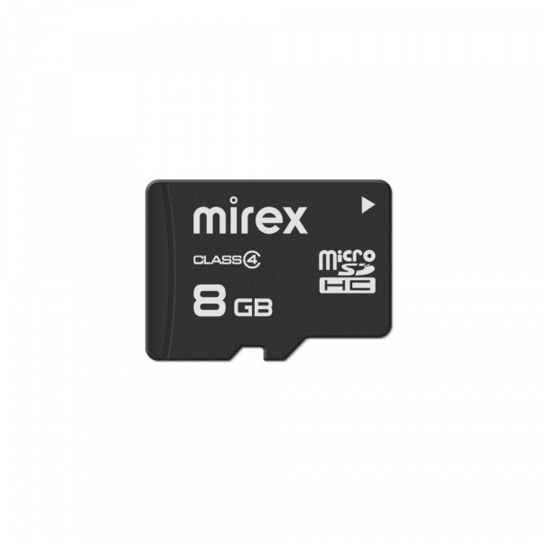 Карта памяти micro SDHC Mirex, 8 ГБ, Class 4 оптом