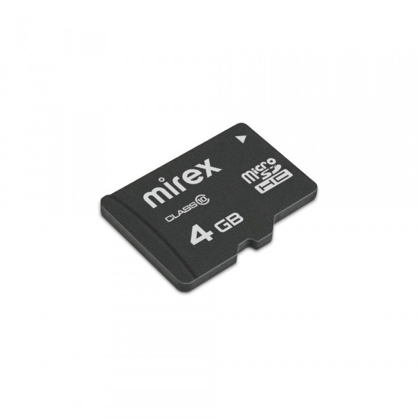 Карта памяти micro SDHC Mirex, 4 ГБ, Class 10 оптом