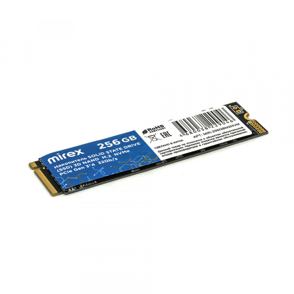 SSD диск PCI-E 3x4 Mirex, 256 ГБ оптом