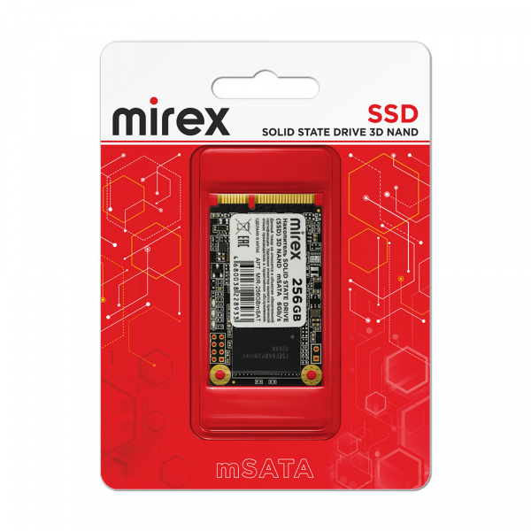 SSD диск mSATA Mirex, 256 ГБ оптом