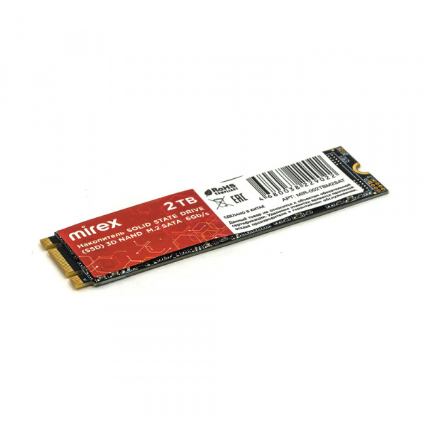 SSD диск M.2 SATA Mirex, 2 ТБ оптом