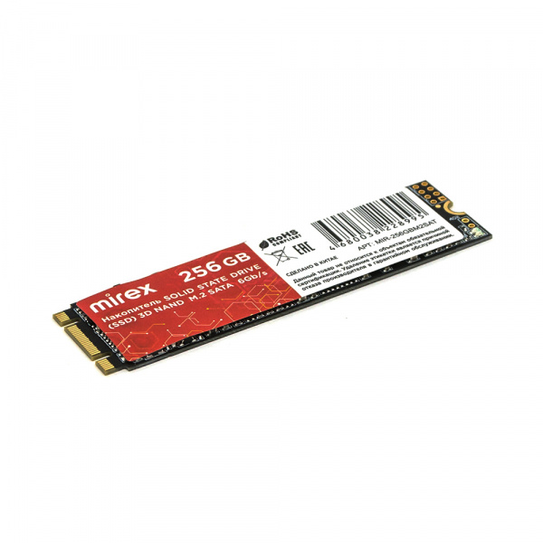 SSD диск M.2 SATA Mirex, 256 ГБ оптом