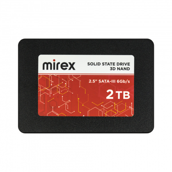 SSD диск 2.5" SATA-III Mirex, 2 ТБ