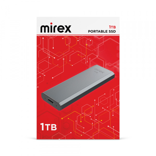 SSD диск внешний Type-C Mirex Data Master 1, 1 ТБ