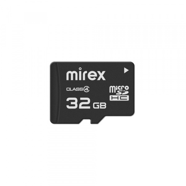 Карта памяти micro SDHC Mirex, 32 ГБ, Class 4 оптом