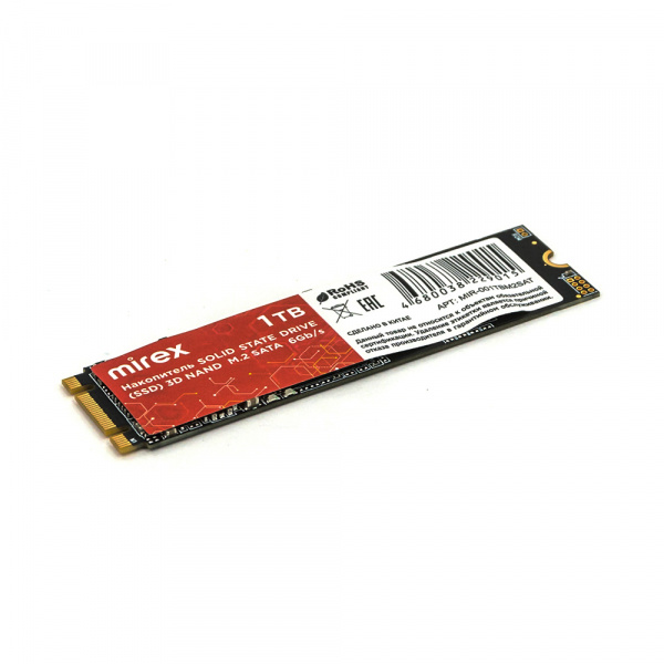 SSD диск M.2 SATA Mirex, 1 ТБ оптом