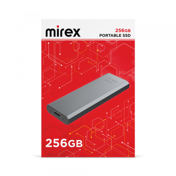 SSD диск внешний Type-C Mirex Data Master 1, 256 ГБ