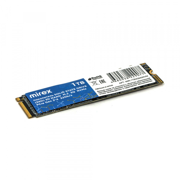 SSD диск PCI-E 3Q 3x4 Mirex, 1 ТБ оптом