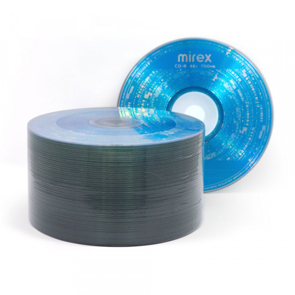 CD-R диск Mirex Brand, 48X, 700 МБ, Bulk 50 шт купить оптом