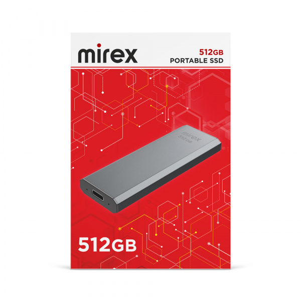 SSD диск внешний Type-C Mirex Data Master 1, 512 ГБ